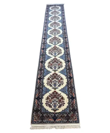 Very Fine Persian Isfahan Runner Rug