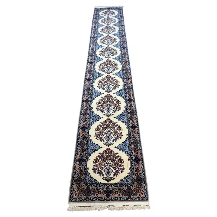 Very Fine Persian Isfahan Runner Rug