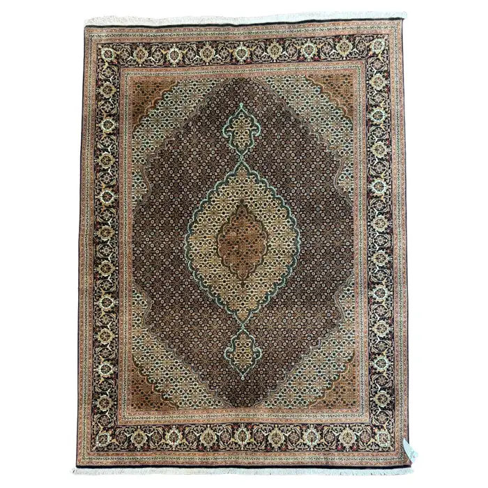 Very Fine Vintage Persian Tabriz Mahi Rug