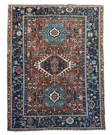 Antique Persian Karaja Rug