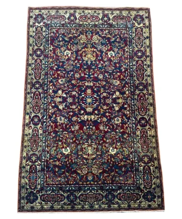 Extremely Fine Antique Persian Tehran Rug