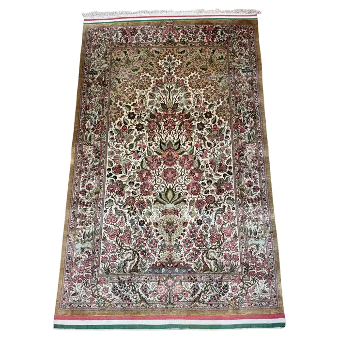 Extremely Fine Persian Isfahan Rug