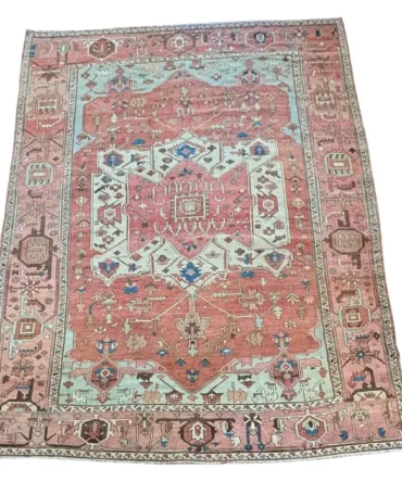 Antique Persian Heriz Serapi Rug