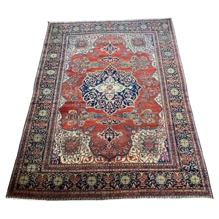 Antique Persian Sarouk Farahan