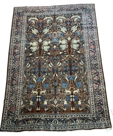 Antique Persian Tabriz Rug
