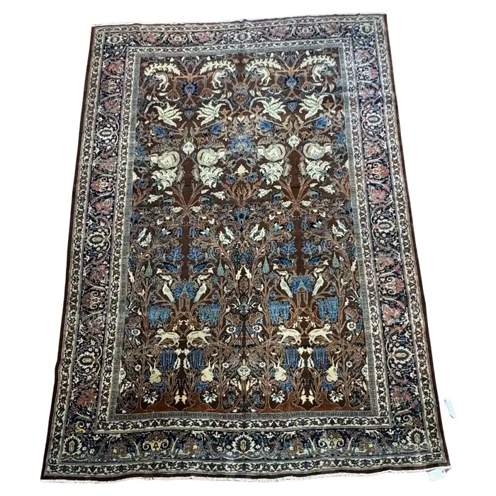 Antique Persian Tabriz Rug