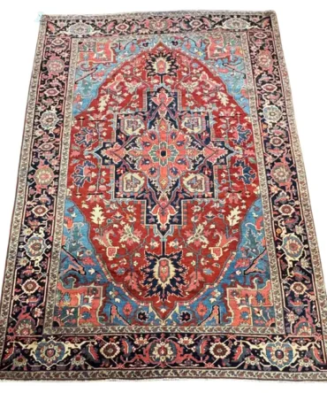 Antique Persian Heriz Rug