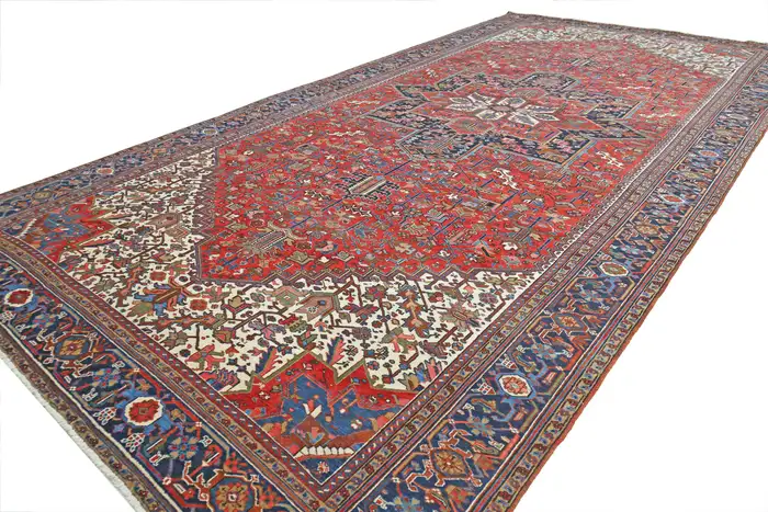 Semi Antique Persian Heriz Rug - Image 2