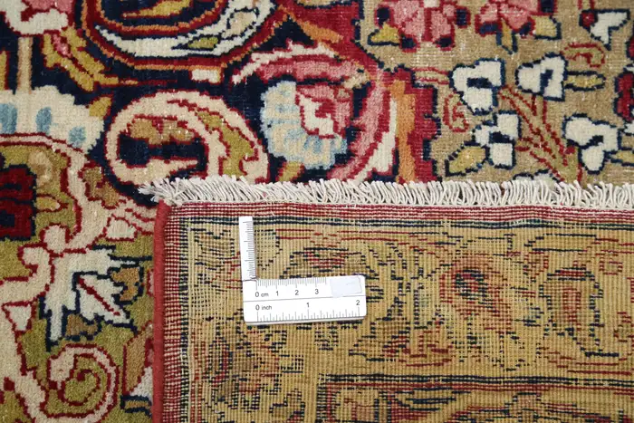 Antique KirmanShah/Laver Kirman Persian Carpet - Image 8