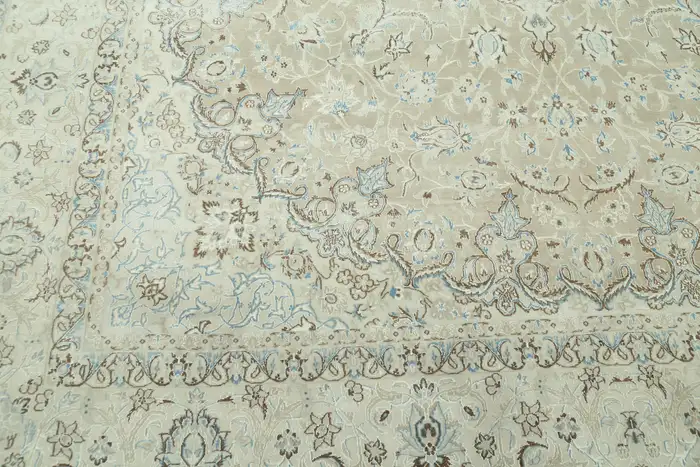 Persian Semi Antique Nain Rug - Image 4