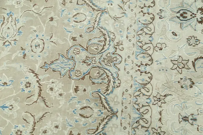 Persian Semi Antique Nain Rug - Image 5