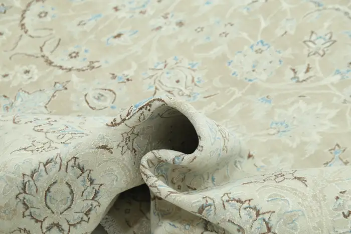 Persian Semi Antique Nain Rug - Image 8