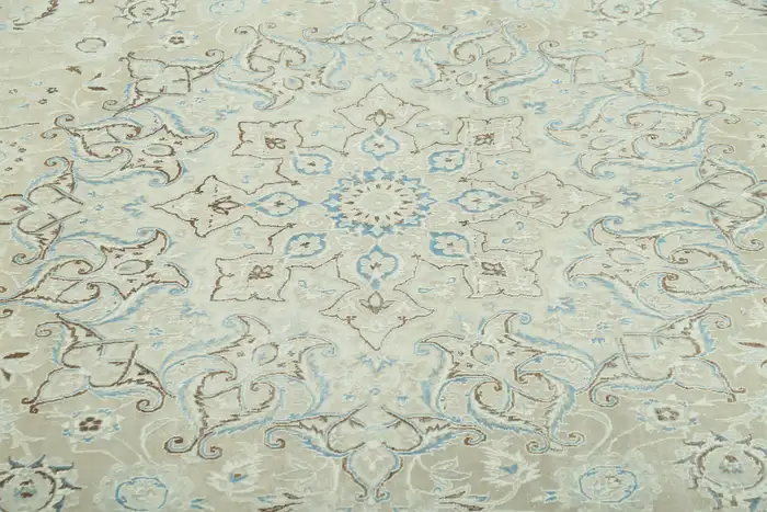 Persian Semi Antique Nain Rug - Image 9