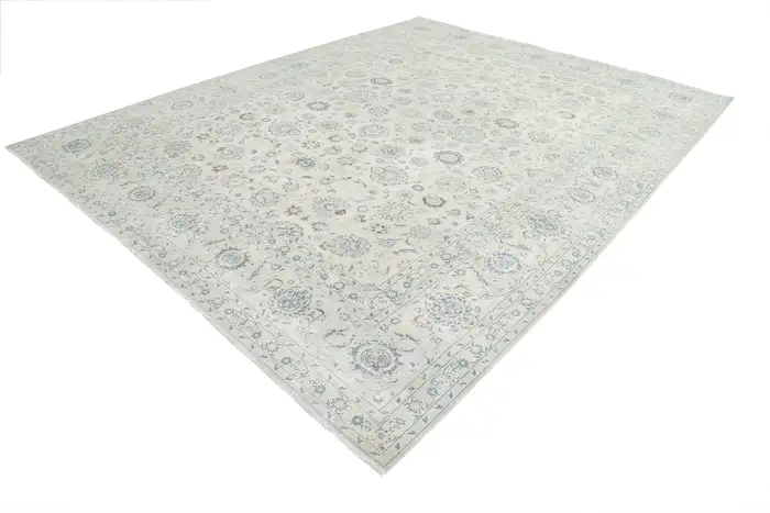 Semi Antique Persian Kashan Rug - Image 3