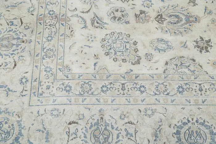 Semi Antique Persian Kashan Rug - Image 6