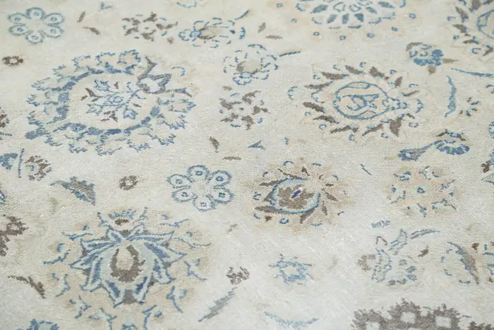 Semi Antique Persian Kashan Rug - Image 8