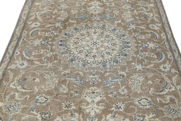 Vintage Persian Nain Rug - Image 6